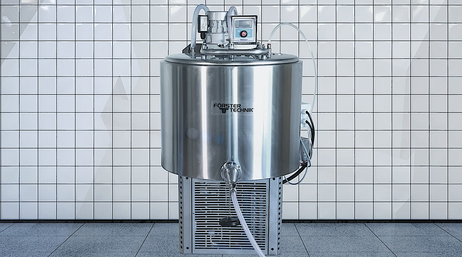 SmartTank: Milk cooling tank with 100 l or 300 l capacity – efficient cooling of freshly milked milk without freezing residual quantities.